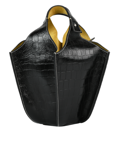 Embossed Lampshade Tote, front view